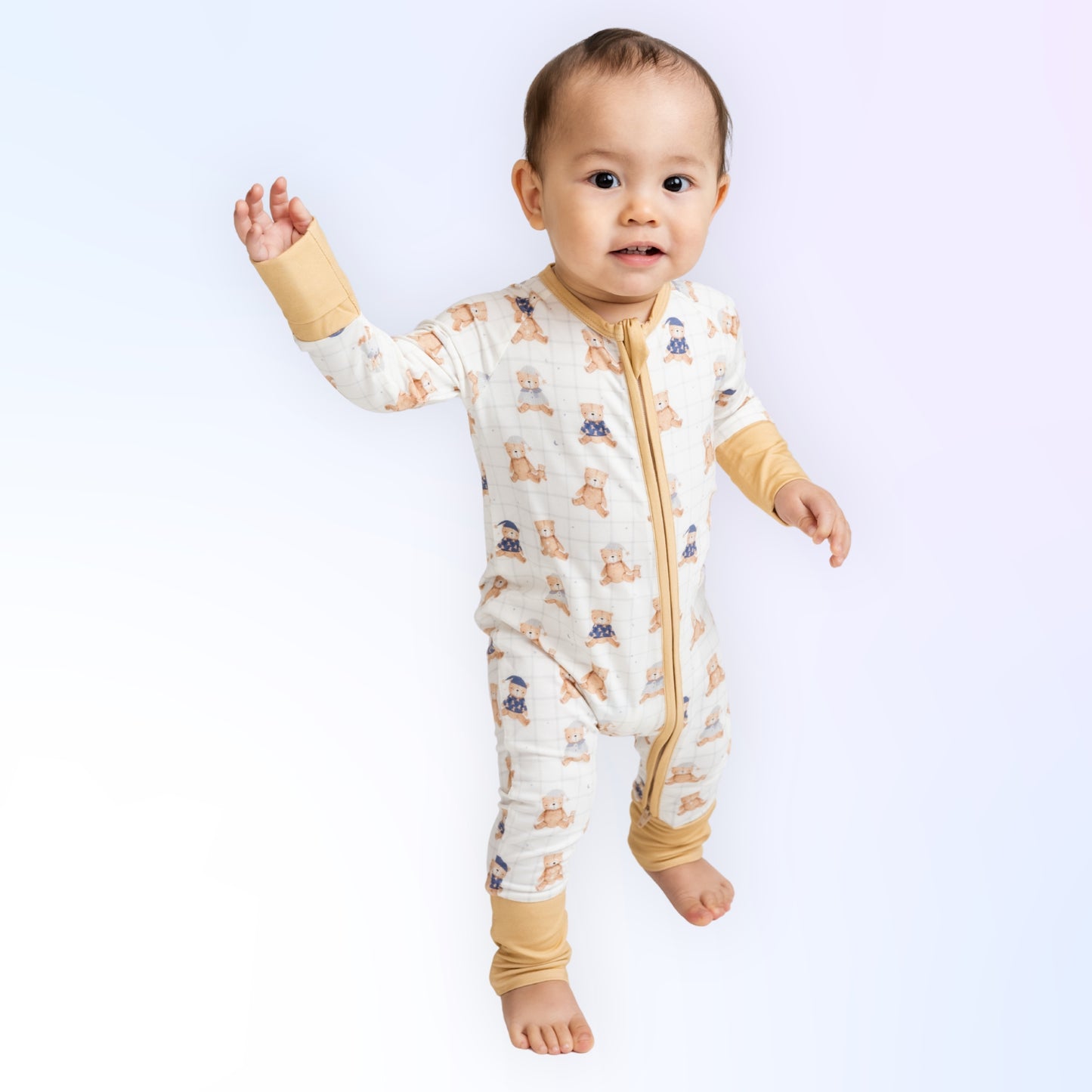 Goodnight Teddy Bamboo Zippy