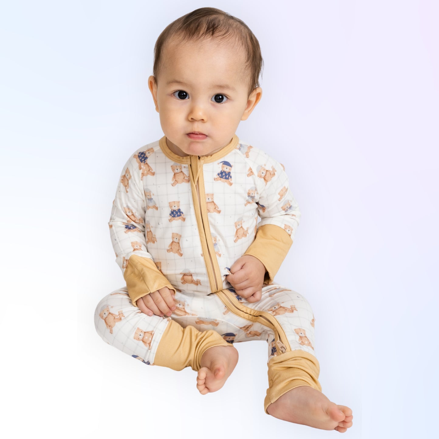 Goodnight Teddy Bamboo Zippy