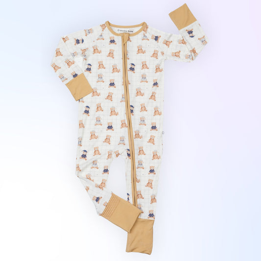 Goodnight Teddy Bamboo Zippy